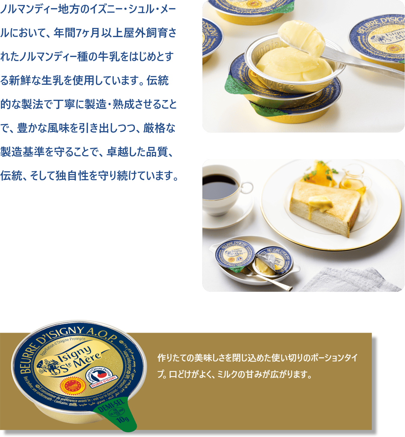 AOPイズニーバター有塩10ｇ